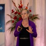 Janine Latus at speaking engagement